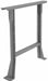 Flared Leg 3-1/2 W x 30 D x 32 H Gray