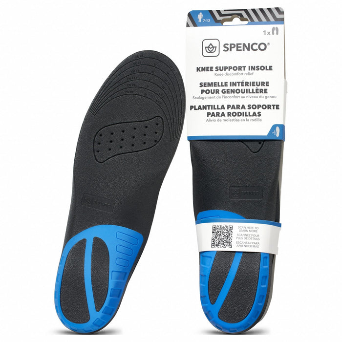 Insole Blue and Black Size Men 7-13 PR