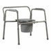 Commode Chair Gray Steel
